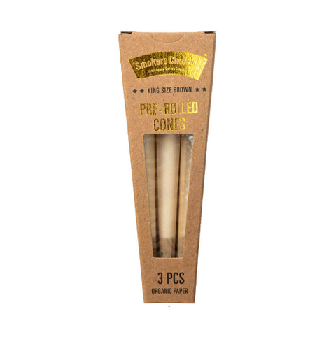 Cones King Size Brown 3 pak Box - B2B
