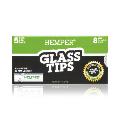 Hemper Glass Filter Tips - 5ct