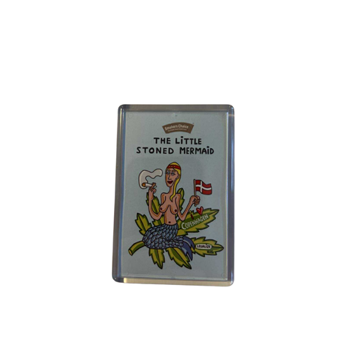 Den Lille Skæve Havfrue Magnet (Tuxen Tourist)