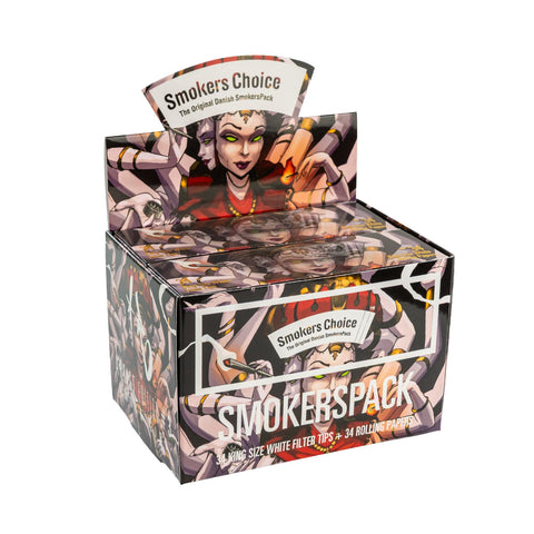 SmokersPack SmokeGirl King Size White - B2B