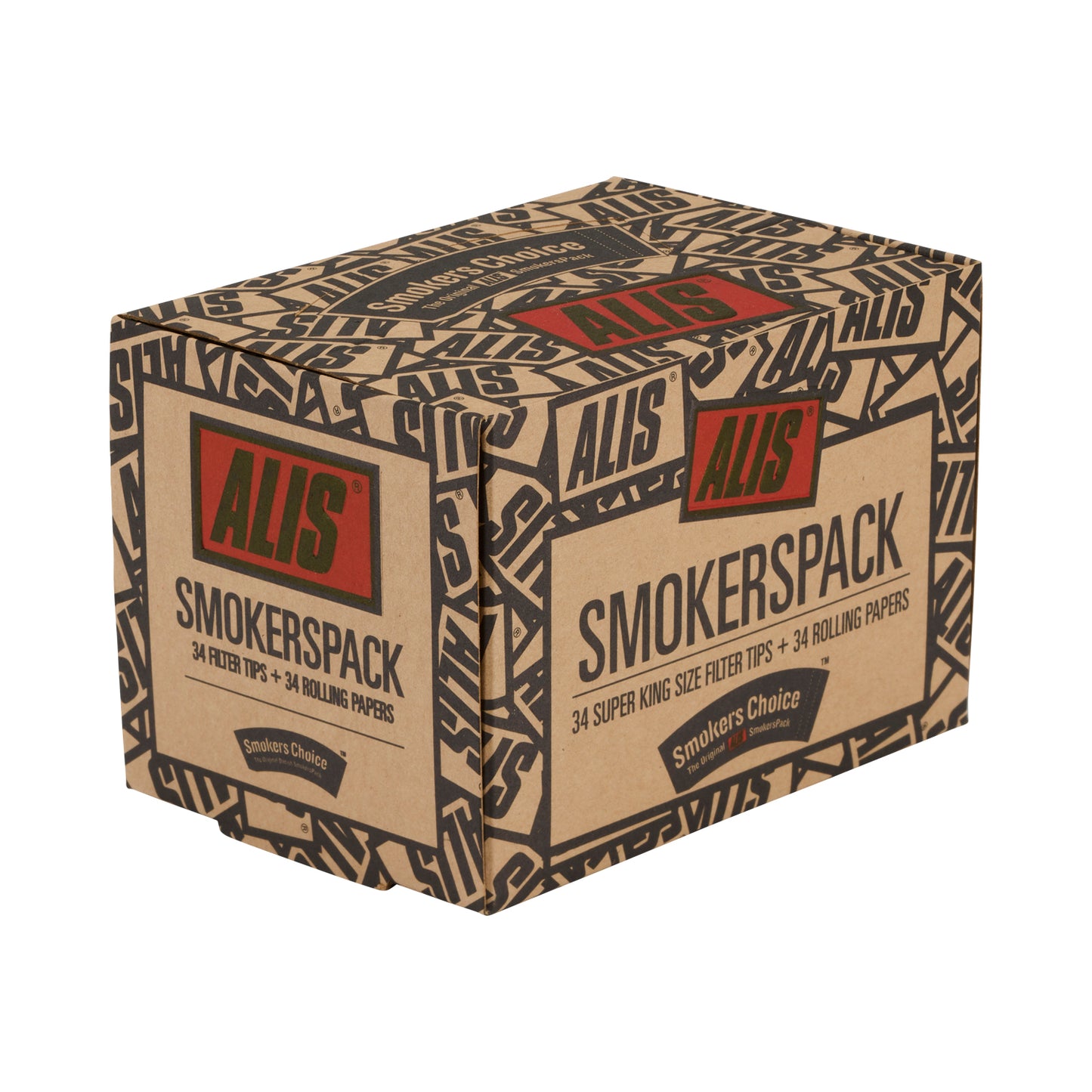 SmokersPack ALIS King Size Brown