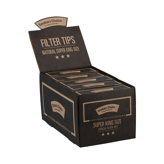Super King Size Ubleget Filter Tips Box