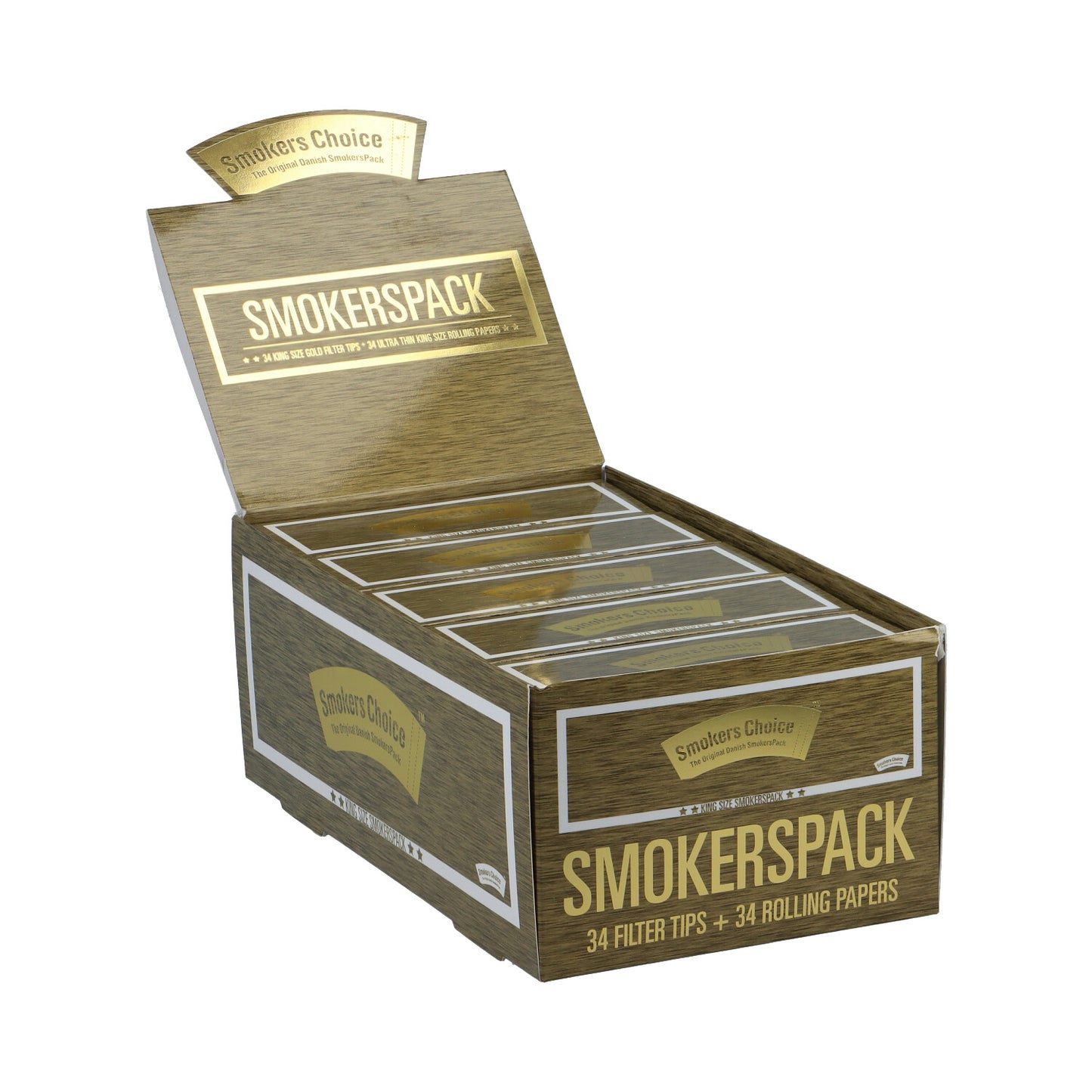 SmokersPack King Size Gold