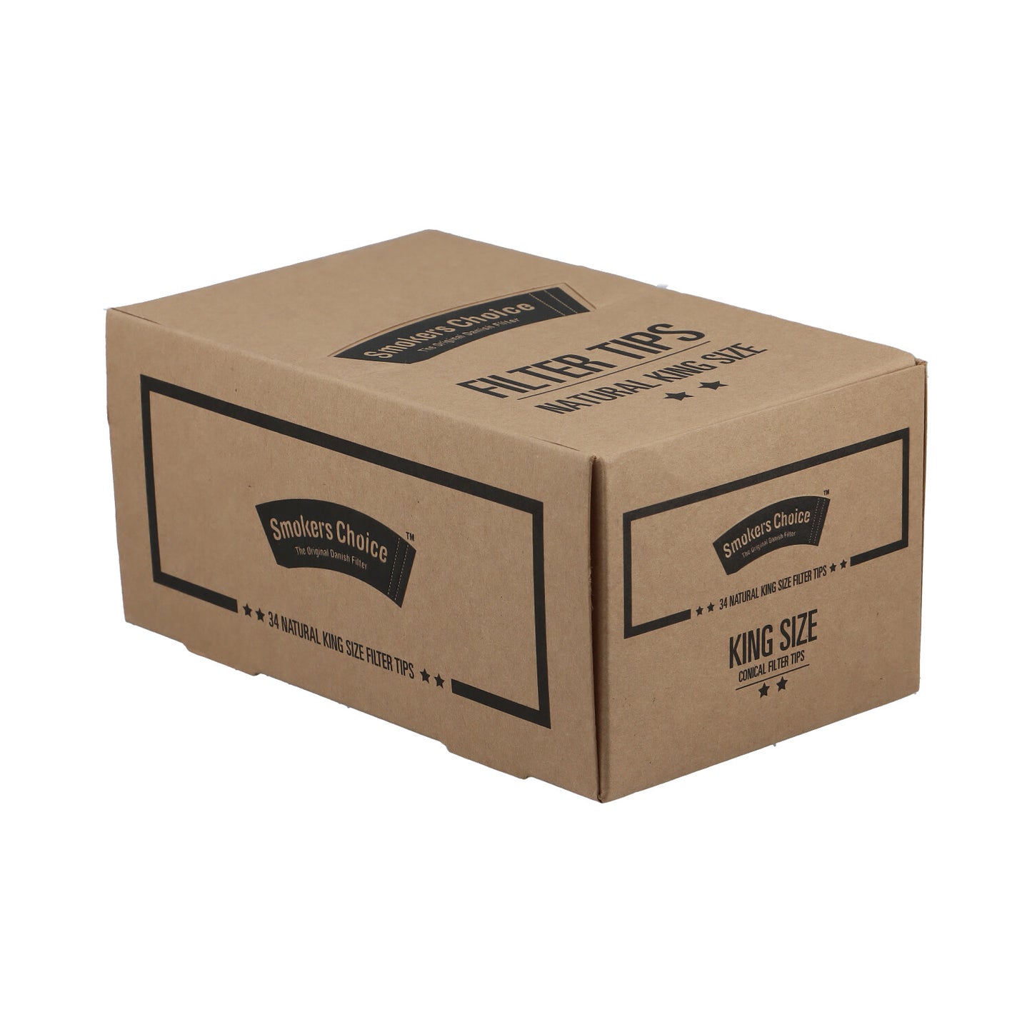 King Size Ubleget Filter Tips Kasse