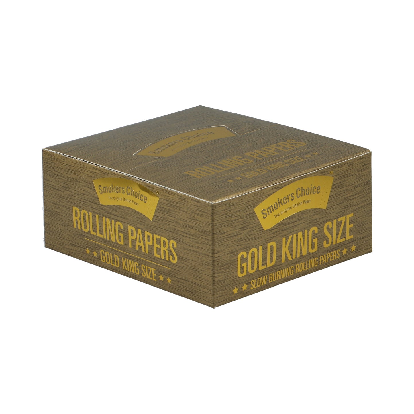 King Size Rulle Papir Kasse - Guld