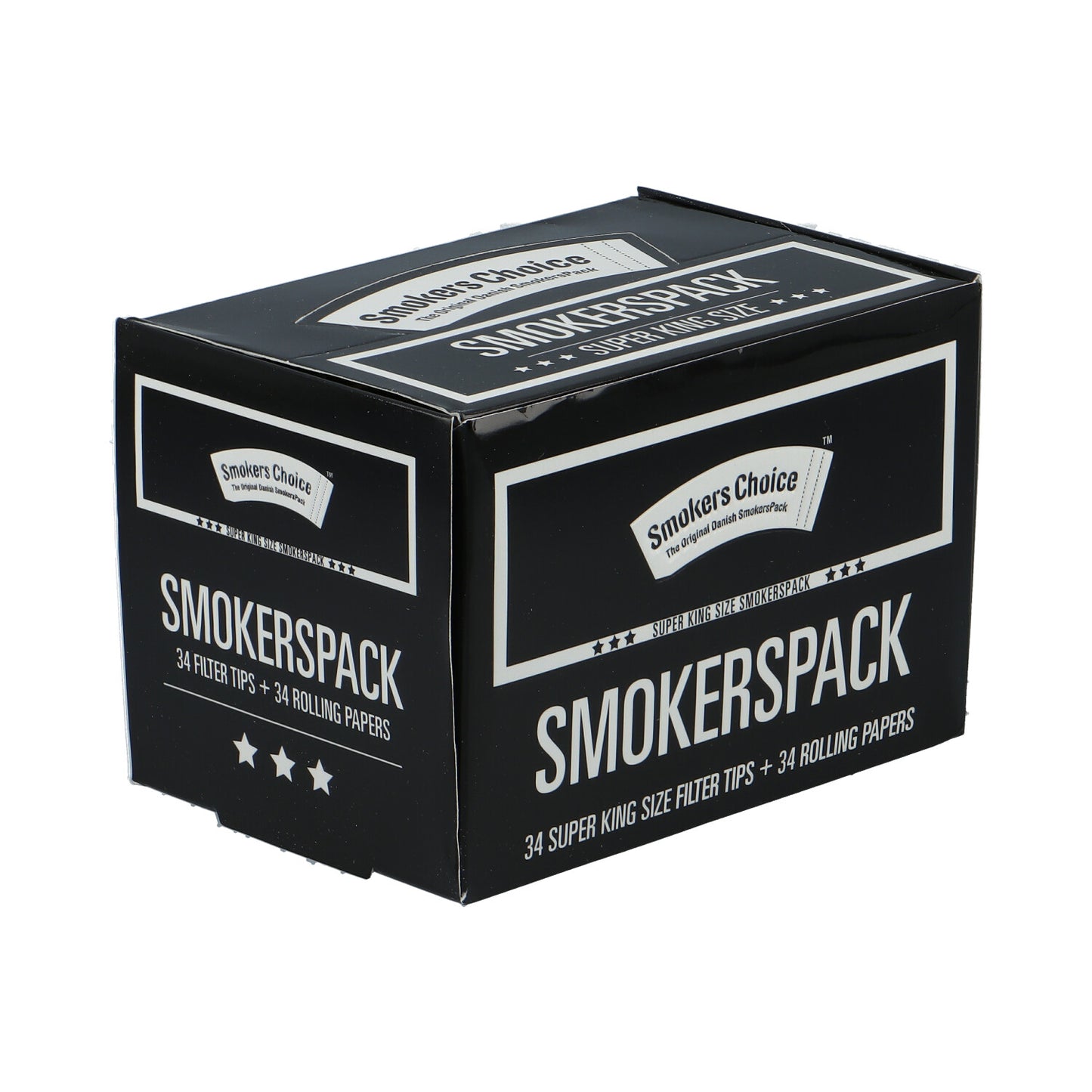 SmokersPack Super King Size Black