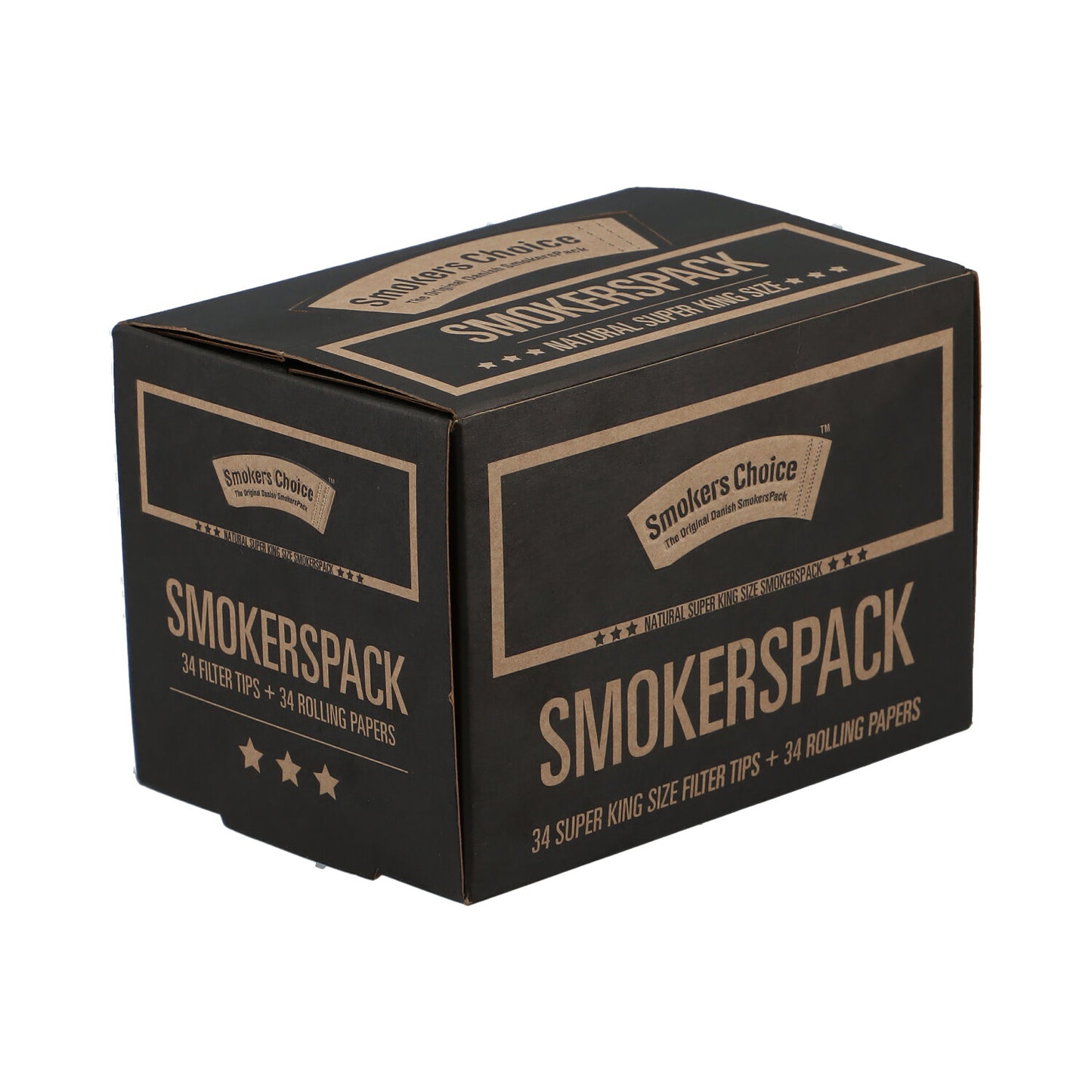 SmokersPack Super King Size Brown