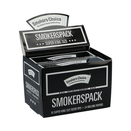 SmokersPack Super King Size Black